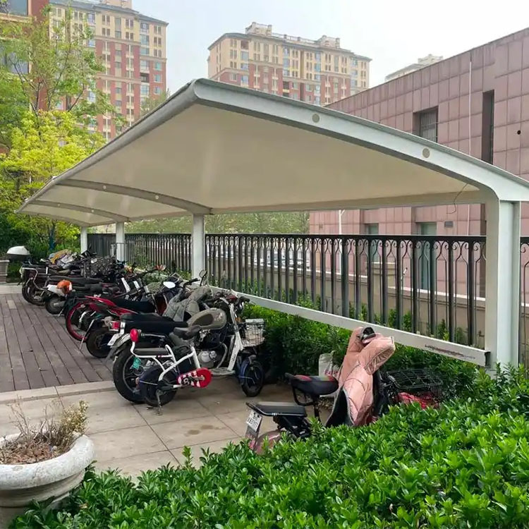 太和县膜结构电动车棚